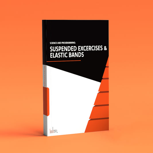 Tyger Fit Lab's digital book about science and programming that highlights suspended exercises and elastic bands.