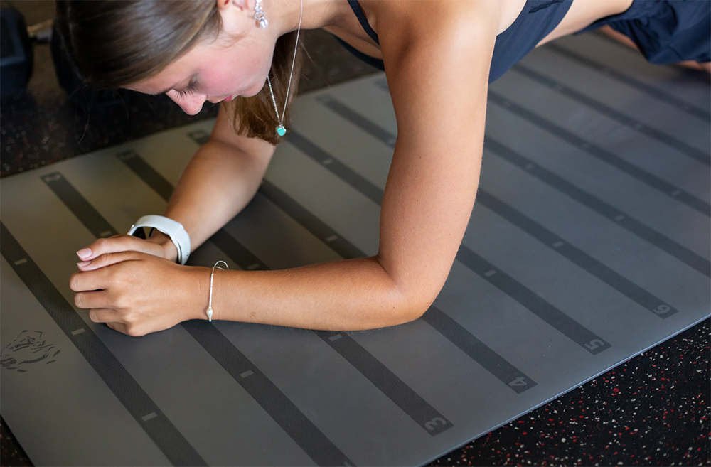 Breaking Down Your Workout How Marked Mats Help Structure Your Routine