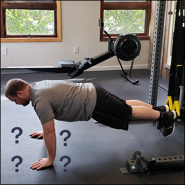 TRX Suspension Trainer for suspension training exercises, including chest, back, arms, legs, abs, core, and glutes.